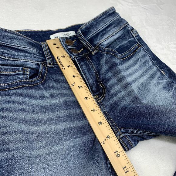 BKE Stella Jeans Mid-Rise Women 26 Slim Fit Tailored Bootcut Western Y2K Stretch - Picture 10 of 14